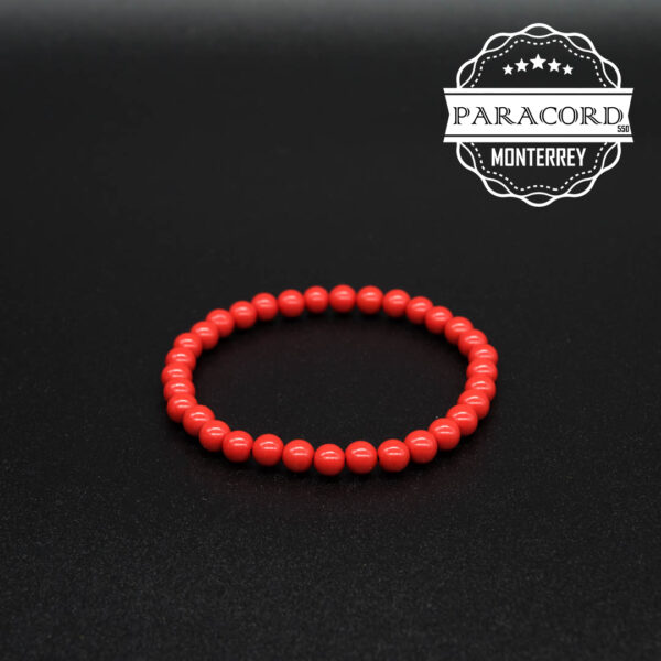 PULSERA DE CINABRIO 6MM