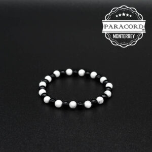 PULSERA ONIX CON TURQUESA 6MM